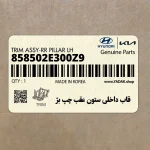 قاب داخلي ستون عقب چپ بژ (858502E300Z9) هیوندای