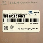 قاب داخلي ستون عقب پايين راست (858652B210HZ) هیوندای