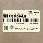 قاب روي ركاب درب عقب چپ بژ استيل (858783M000M5) هیوندای