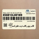 قاب روي ركاب درب جلو راست (858813L001B9) هیوندای
