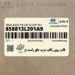 قاب روي ركاب درب جلو راست بژ (858813L201A9) هیوندای