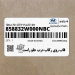 قاب روي ركاب درب جلو راست (858832W000NBC) هیوندای