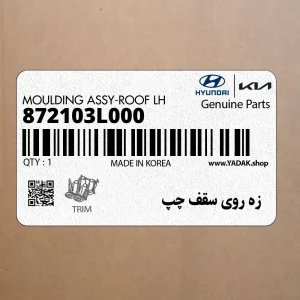 زه روي سقف چپ (872103L000) هیوندای