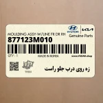 زه روي درب جلو راست (877123M010) هیوندای