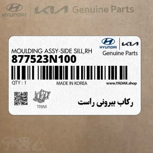 ركاب بيروني راست (877523N100) هیوندای