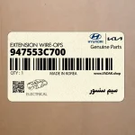 سيم سنسور (فشنگي) فشار روغن موتور (947553C700) هیوندای