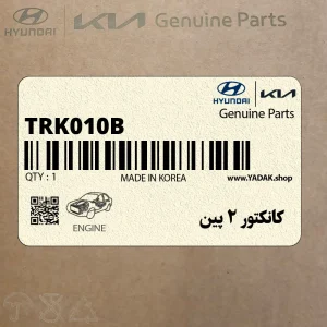 كانكتور 2 پين (TRK010-B) هیوندای
