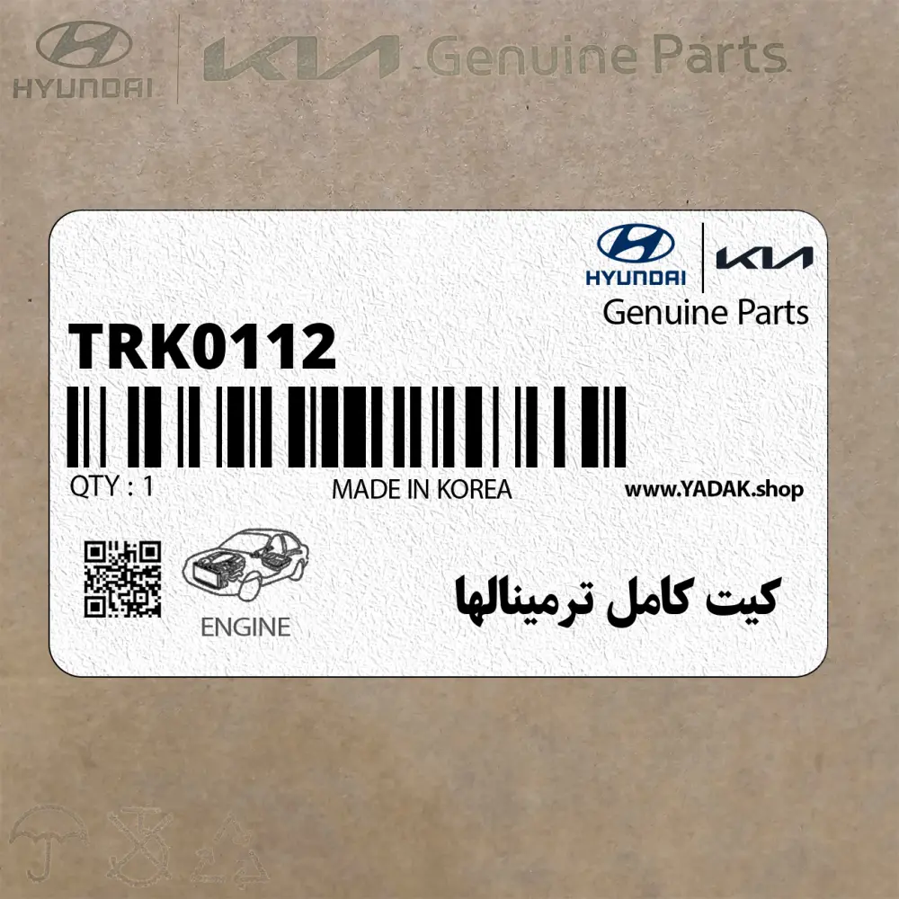 كيت كامل ترمينالها (سيم 2 ميليمتر مادگي) (TRK011-2(F)) هیوندای