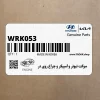 سوكت تيوتر و اسپيكر و چراغ روي در (WRK053) هیوندای