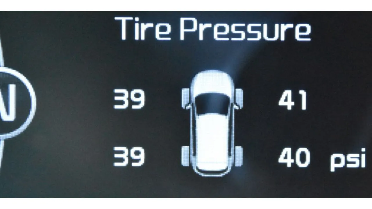 فشار تایر TPMS